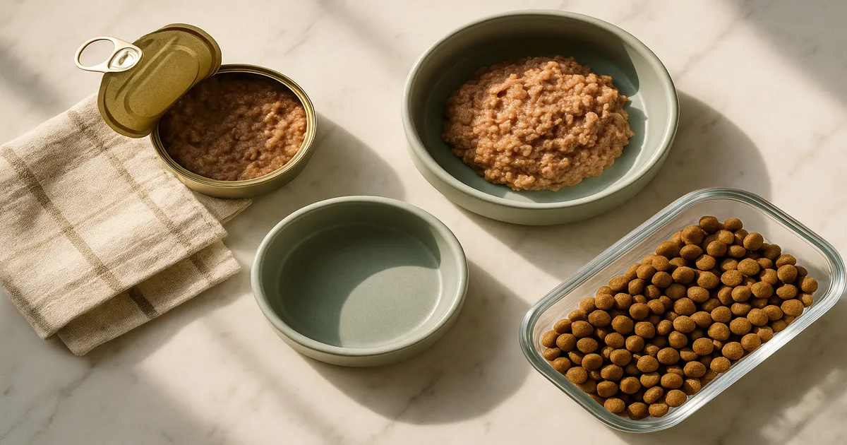 How to Keep Wet Pet Food Fresh in the Bowl